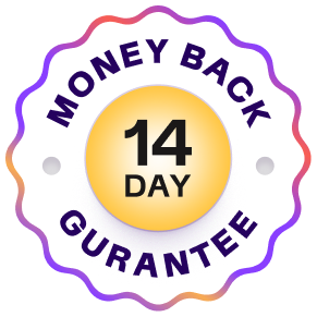 14-day money-back guarantee
